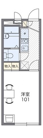 レオパレス鳩ケ谷本町の物件間取画像